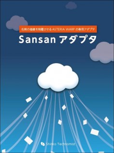 「Sansanアダプター」製品パッケージ